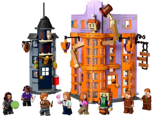 Diagon Alley™: Sortilegios Weasley™ - 834 piezas